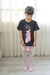 Remera "Tiny Dancer" Black - Fly Indumentaria de Danza