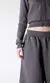 extra wide Baggy Pants / Dark Gray