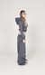 extra wide Baggy Pants / Dark Gray - FRANKA