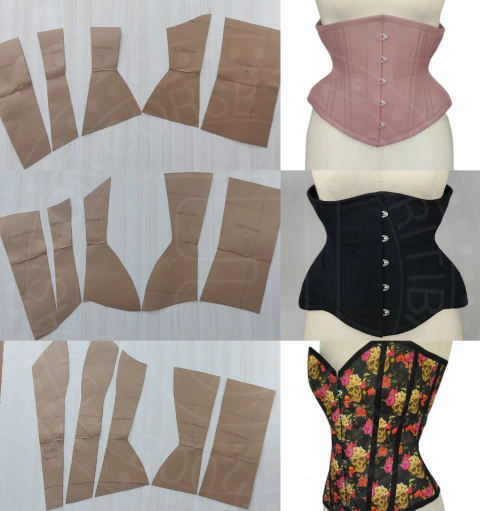 Imagem do Moldes de Corset