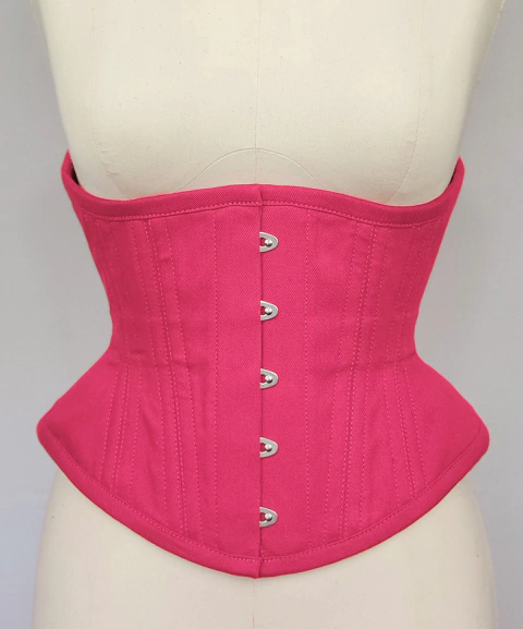 Corset Waist Cincher em Sarja