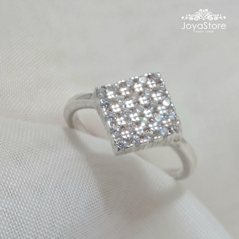 ANILLO CUADRADO CUBIC