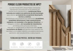 Signature Línea Premium - Revestimiento de Pared Interior - Roble Nativo- Cod.JF336 - tienda online