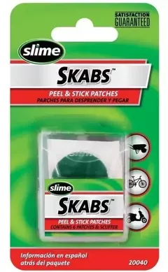 Kit Parches Bicicleta Skabs Autoadhesivos Slime