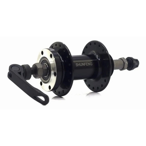 Maza Trasera de aluminio 36A con Rulemanes para freno a disco - comprar online