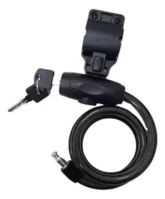 Linga candado de seguridad tipo rulo 12x150mm Con soporte