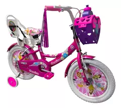 Bicicleta De Nena Rdo 16 Full Princesa de Aluminio en internet