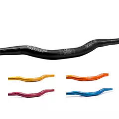 Manubrio Aluminio Doble Altura Amoeba 6318 31.8 x 780mm