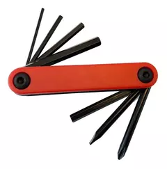 Llave Allen Kit 7 Funciones Bicicletas