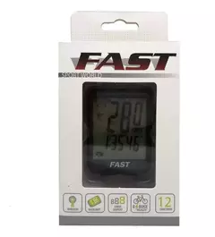 Ciclo Computadora Fast De Bici Inalámbrico 12 Funciones Color Negro en internet