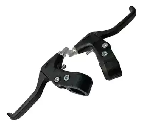 Manijas de freno con regulador de Plastico