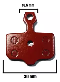 Pastilla De Freno Disco Bicicleta Compatible Slp - comprar online