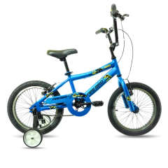 Bicicleta Rdo 16 Infantil Fire bird Rocky Con Rueditas