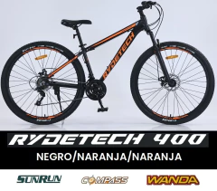 Bicicleta Mtb rdo 29 21 vel Rydetech 400 Aluminio con disco - tienda online
