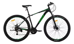 Bicicleta Mtb Overtech R29 Aluminio 21v Freno A Disco Horquilla C/suspension