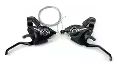 Par Shifter Manija Cambio Integrada 3x7 21v Simil Shimano