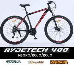 Imagen de Bicicleta Mtb rdo 29 21 vel Rydetech 400 Aluminio con disco