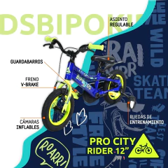 Bicicleta Rdo 12 Dino para Nene Frenos v-brake