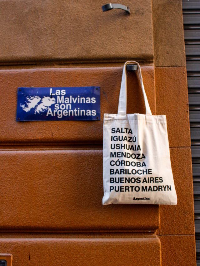 Totebag ciudades de Argentina, colección Argentina
