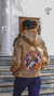 Buzo Hoodie Mujeres en Camel - Cápsula con Bonaerense