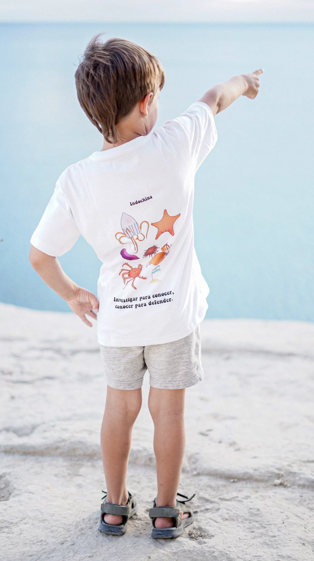 Edición limitada remera Indokids blanca