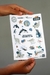 Plancha de Stickers Planeta Madryn - comprar online