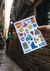 Plancha de stickers Barcelona - comprar online