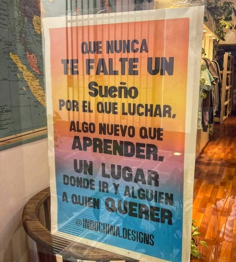 Afiche QUE NUNCA TE FALTE