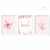 Kit Quadros Menina Borboleta