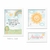 Kit Quadros Menina chuva de amor arco-íris - comprar online