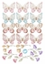 Kit com 90 adesivos de parede Borboletas Jardim Aquarela quarto de menina - Fofuras Decor - Decoração Infantil