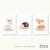 Kit Quadros Menina Bosque - comprar online