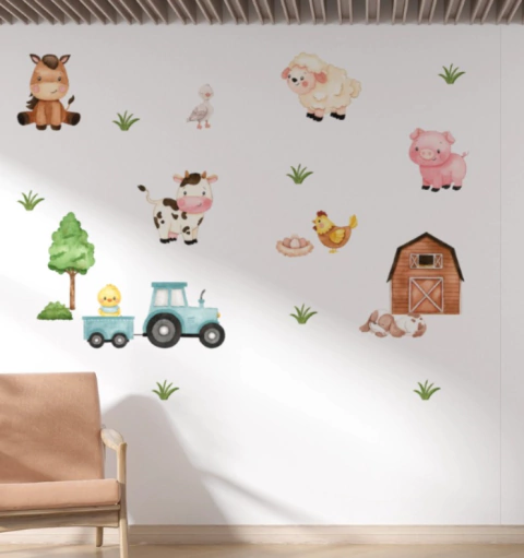 Kit Adesivos grandes fazendinha - comprar online