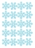 Kit com 100 adesivos Flocos de Neve na internet