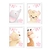 Kit Quadros Menina Safari e cerejeiras - Fofuras Decor - Decoração Infantil