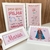 Kit Quadros Menina Jardim