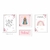 Kit Quadros Menina Nossa Senhora e arco-íris