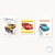 Kit Quadros Menino Carros Hot Wheels - comprar online