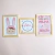 Kit Quadros Menina flores jardim e boneca metoo