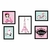Kit Quadros Menina Torre Paris Bicicleta na internet