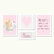Kit Quadros Menina Ursinha - comprar online