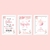 Kit Quadros Menina Jardim e borboleta - comprar online