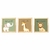 Kit Quadros decorativos Safari aquarela - comprar online