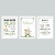 Kit Quadros Menino safari - comprar online
