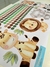 Kit com 147 adesivos Safari - Fofuras Decor - Decoração Infantil
