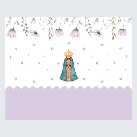 Papel de Parede Jardim Nossa Senhora lilás M² - comprar online