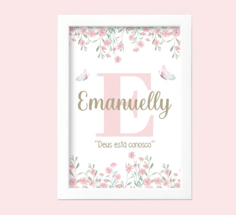 Quadro Nome - comprar online