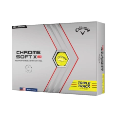 Chrome Soft X LS Triple Track Amarilla - comprar online