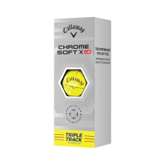 Chrome Soft X LS Triple Track Amarilla en internet