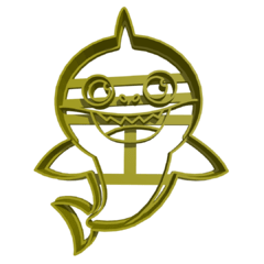 Cortante Tiburón Baby Shark